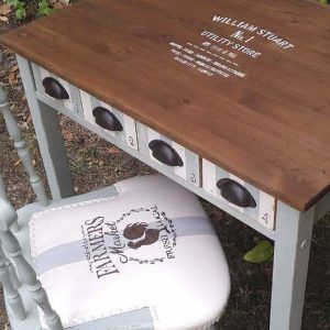 Conjunto mesa y silla Ohio